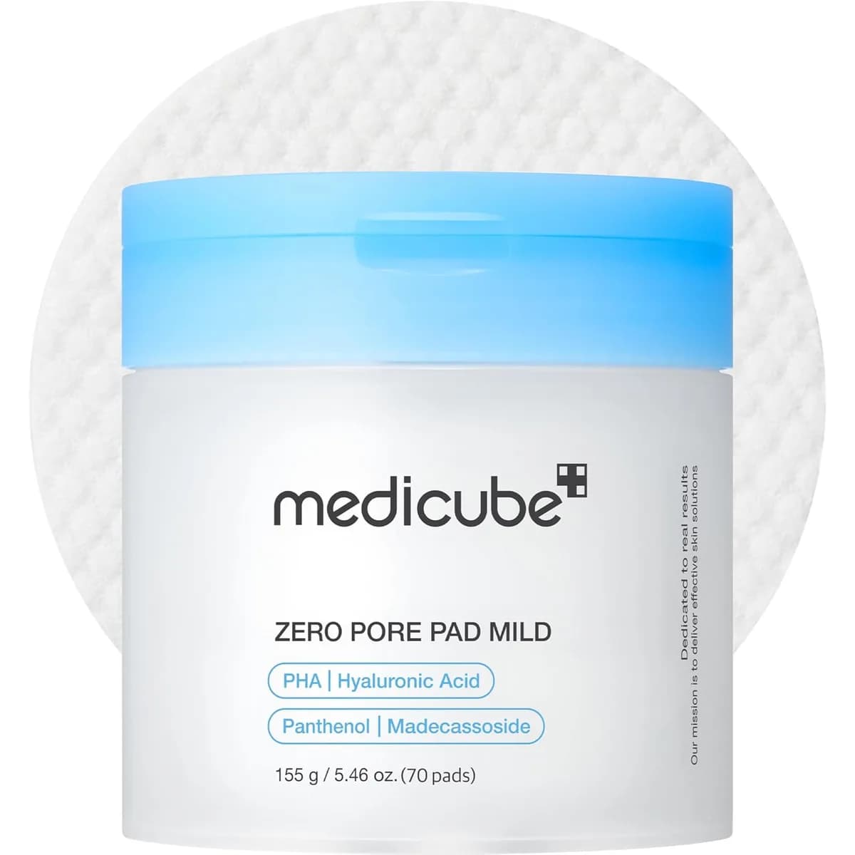Almofadas Tônicas Medicube Zero Pore Pad Mild 70 Unidades